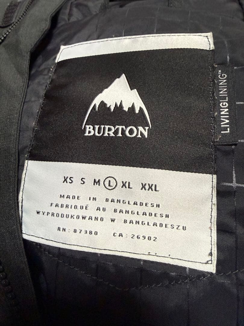 Burton スノーボードジャケットLサイズ