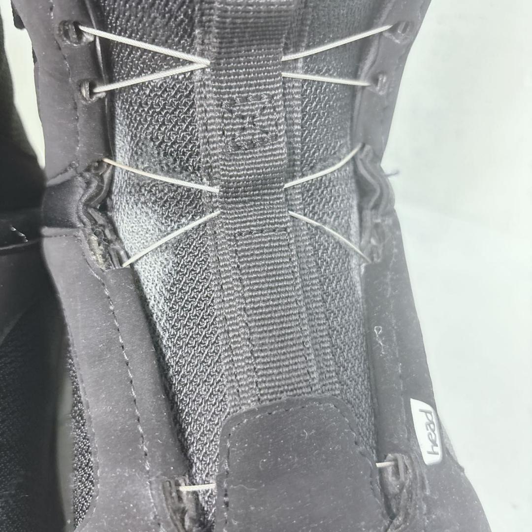 head BOAシステム スノーボードブーツ ブラック美品 HEAD