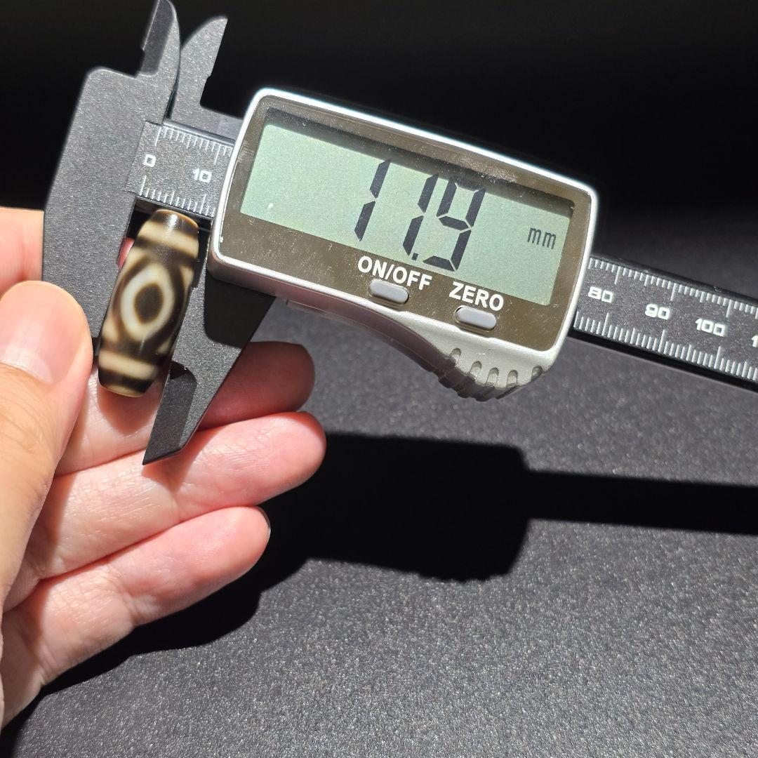 2 老礦天珠　特殊天地　天珠　天然石　風水　御守り　ブレスレット　ネックレス