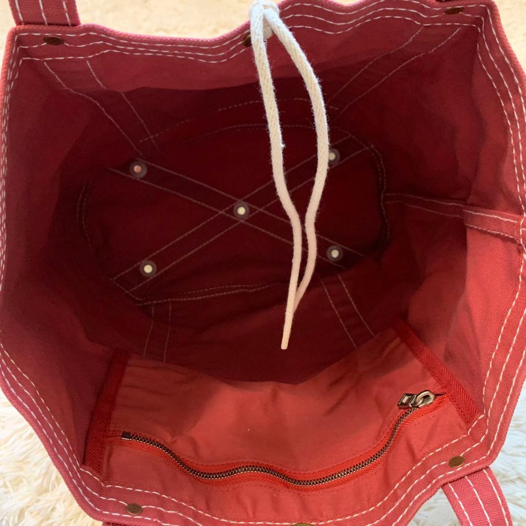 【廃盤品】美品　赤タグ 一澤帆布製 トートバッグ 大容量