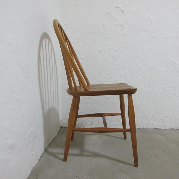 イギリス ビンテージ 家具 ercol チェア フープバック 英国 4723e