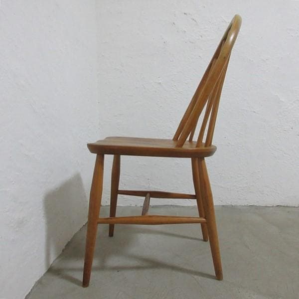 イギリス ビンテージ 家具 ercol チェア フープバック 英国 4723e