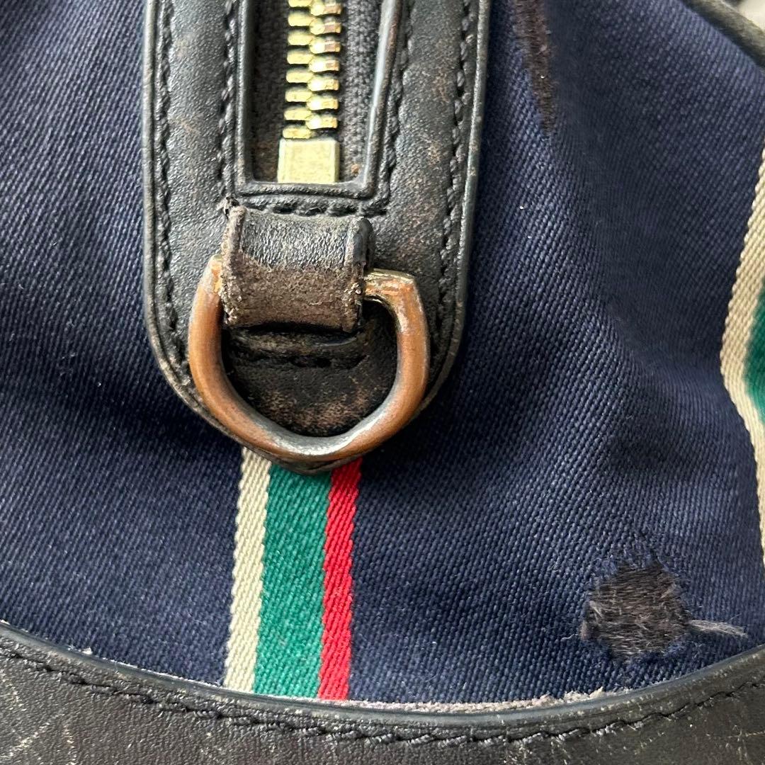 希少 Polo Ralph Lauren 2wayミニボストンバッグ ネイビー