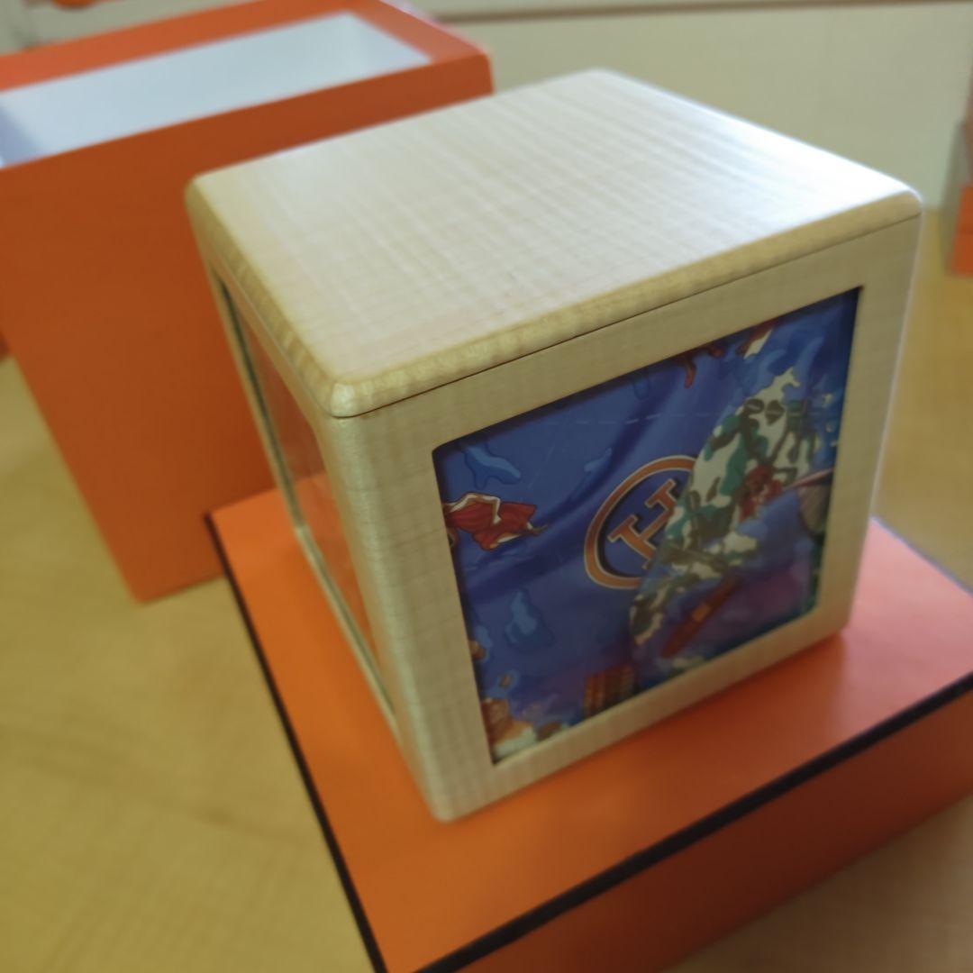 【激レア・未使用】エルメス　フォトフレーム・ボックス　エポペ ダダ　虎杢