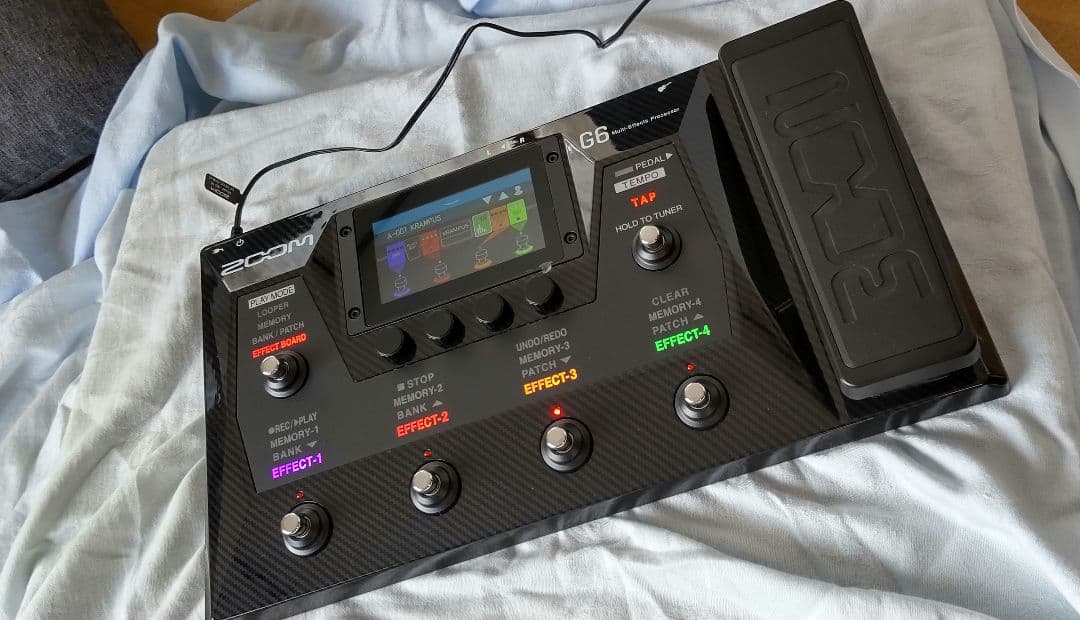 ZOOM ズーム G6 マルチエフェクター ギター