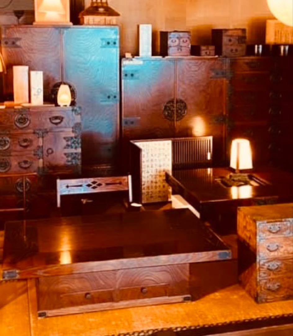 欅の長火鉢座卓　※引き出し付き！　※配送は関東圏までとさせていただきます。