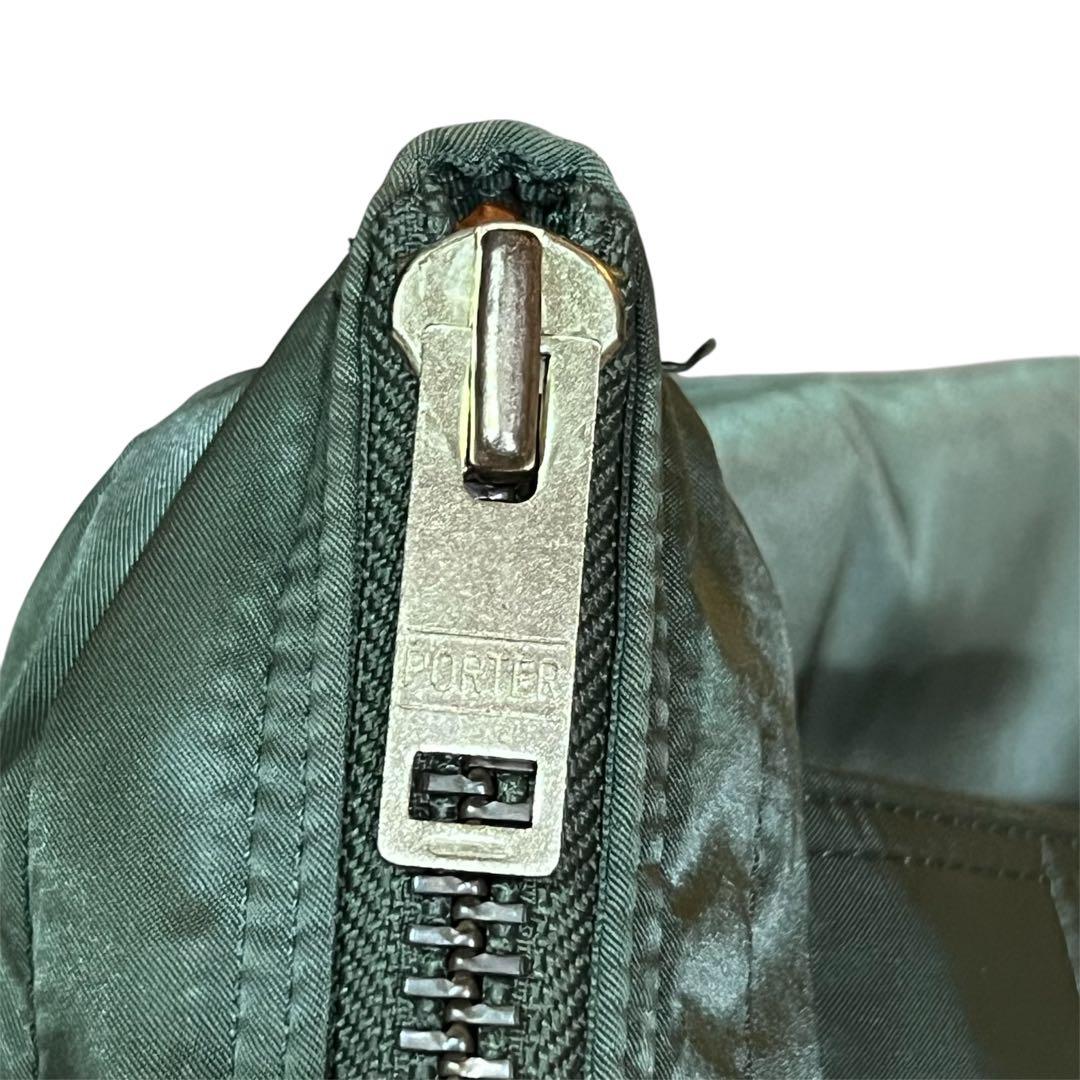 PORTER TANKER 2WAY HELMET BAG セージグリーン