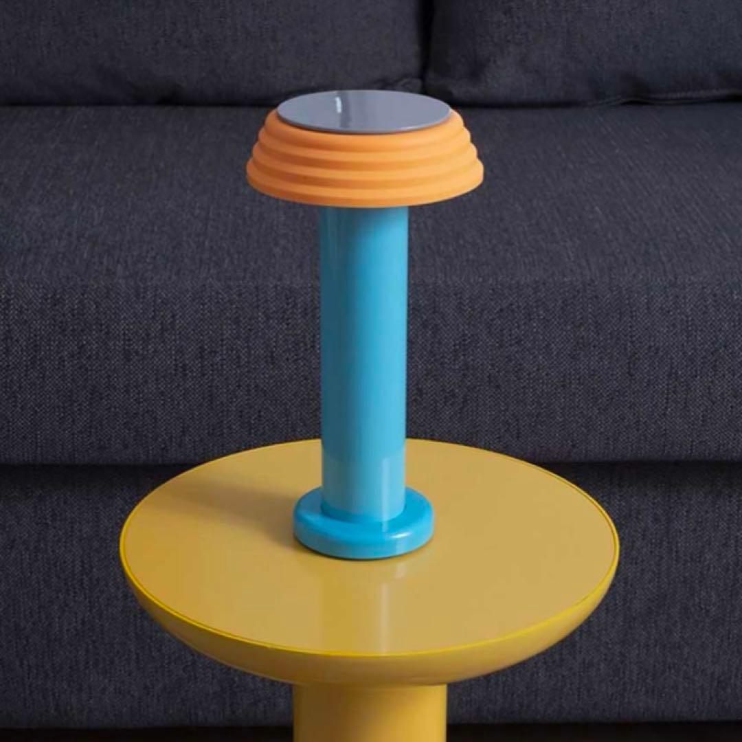ソーデンライト シェードポータブルランプ（ブルー ／オレンジ）