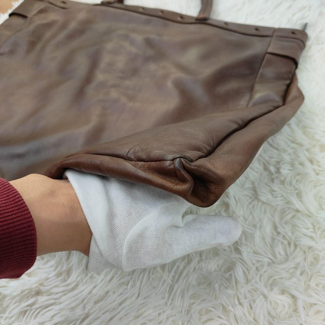 CELINE　トートバッグ　A4収納可能 レザー　トリオンフ