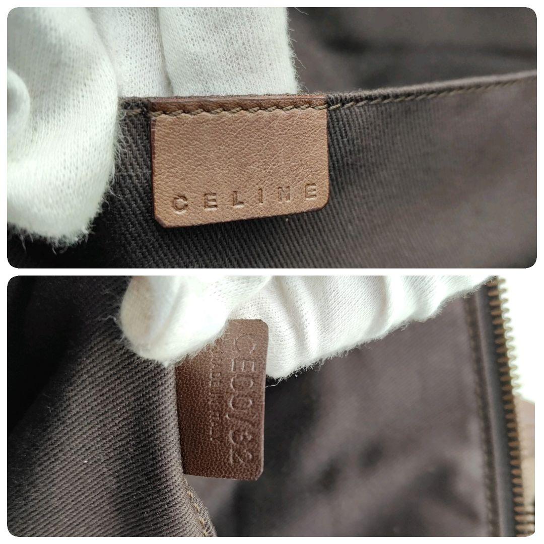 CELINE　トートバッグ　A4収納可能 レザー　トリオンフ