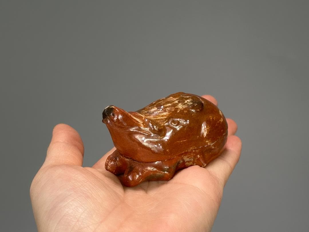 香合　干支　猪　香道具