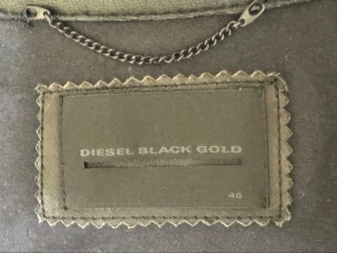DIESELレザージャケット 40 羊革 未使用品