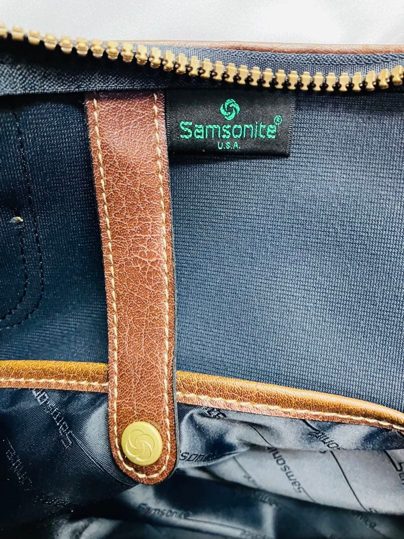 [Samsonite]ACE CO・未使用・大き目のトラベルバッグ・ショルダー可