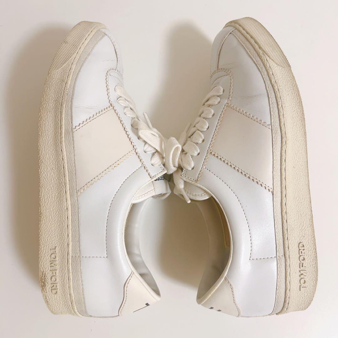TOM FORDトムフォード 白スニーカー