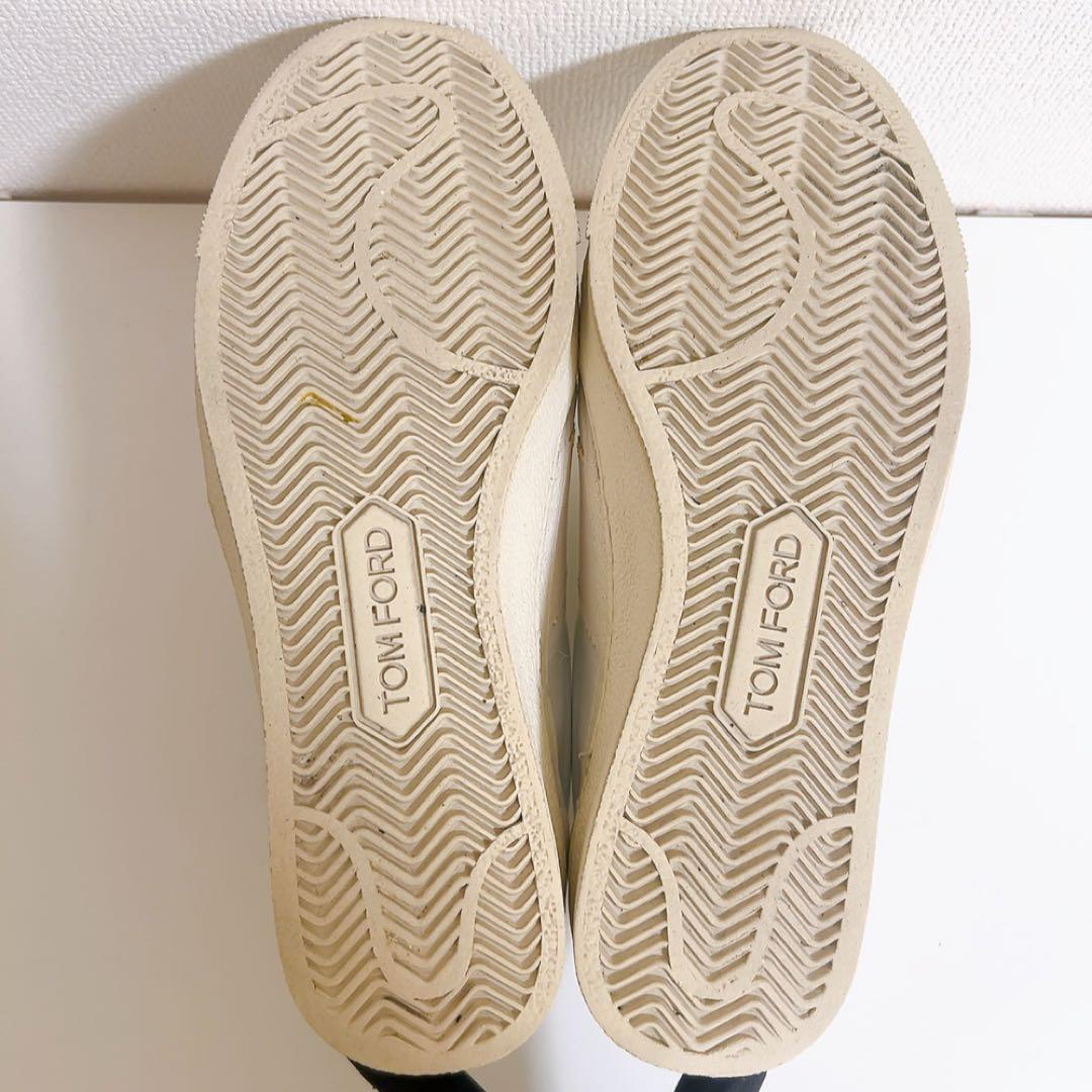 TOM FORDトムフォード 白スニーカー