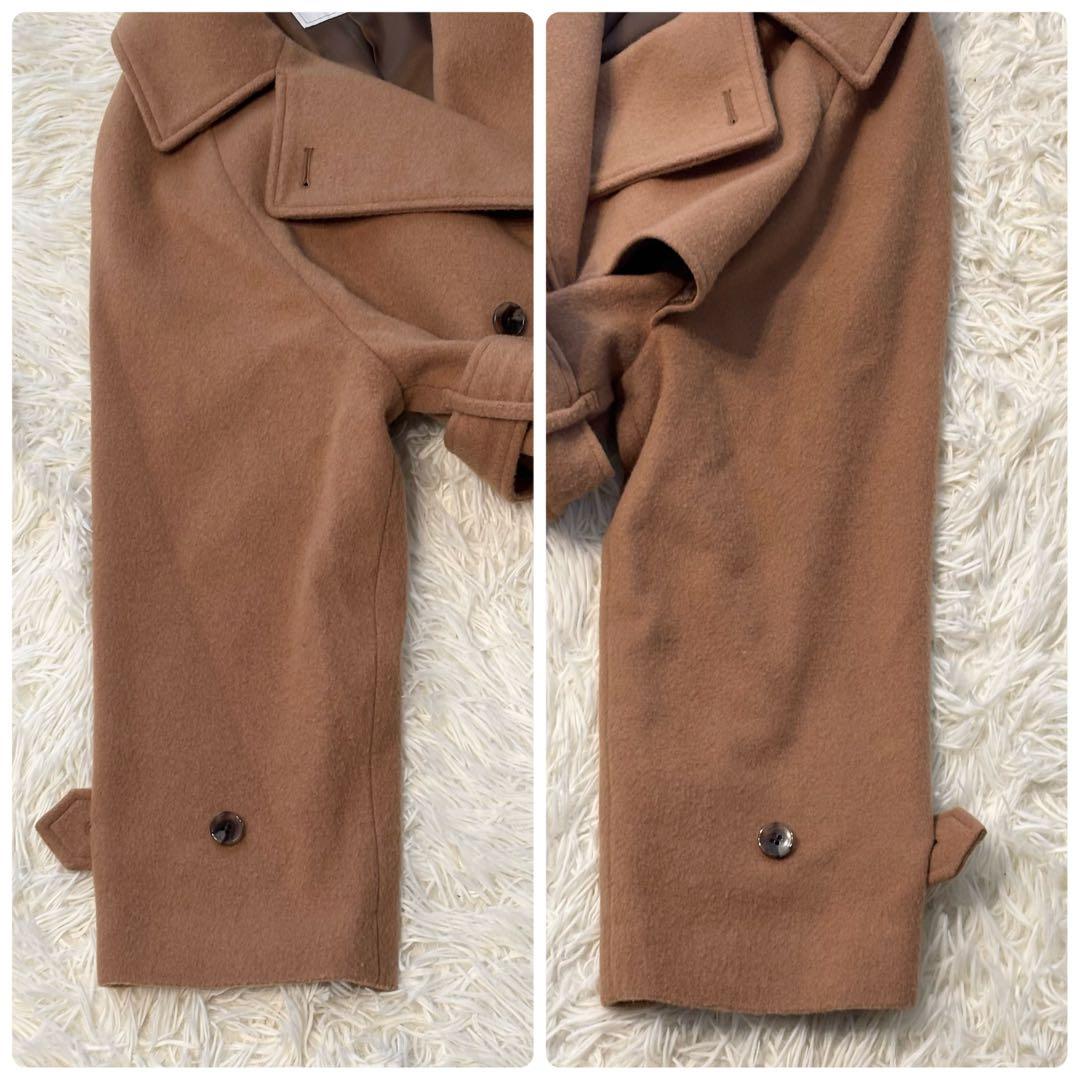 ✨極美品✨ スローブイエナ 23AW カシミヤ混ウールトレンチコート マキシ丈