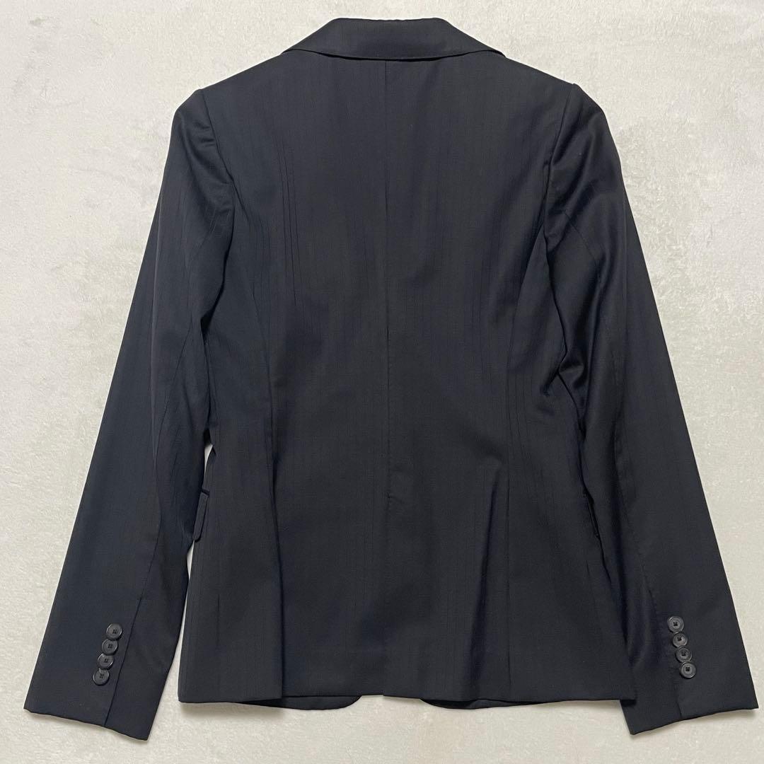 美品✨トゥモローランドコレクション REDA 黒ストライプ パンツスーツ