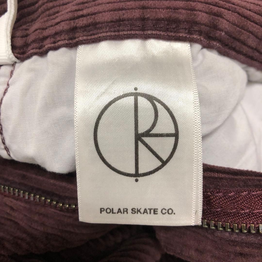 あPolar Skate Co.Big Boy Cords Bordeau