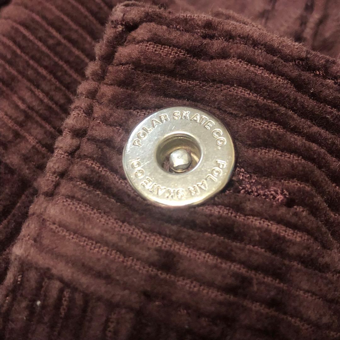 あPolar Skate Co.Big Boy Cords Bordeau