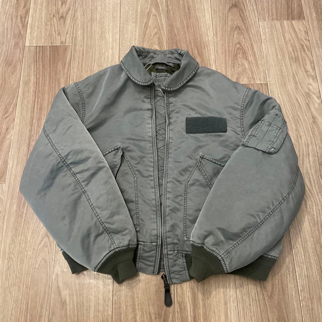 aaa Fidelity フライトジャケット カーキ Lサイズ