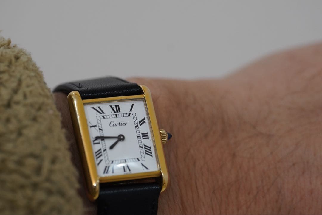 Cartier プレマストタンクlm美品　僕のファーストカルティエです！