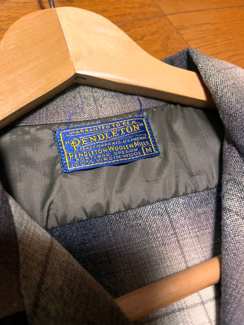 ◎50s PENDLETON ペンドルトン オンブレチェック ベルベルジン