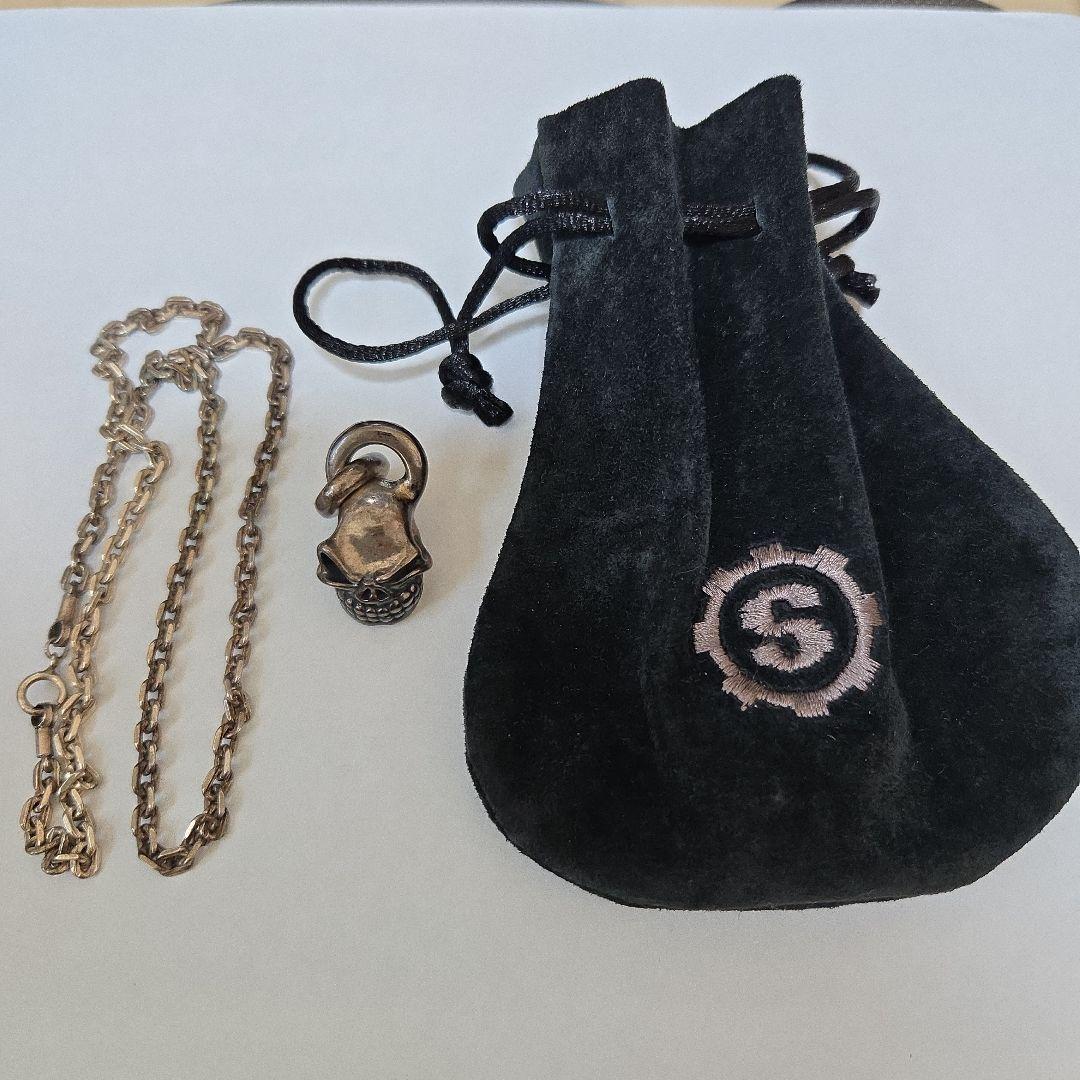 スターリンギア　マイクロスカルペンダント　シルバー925