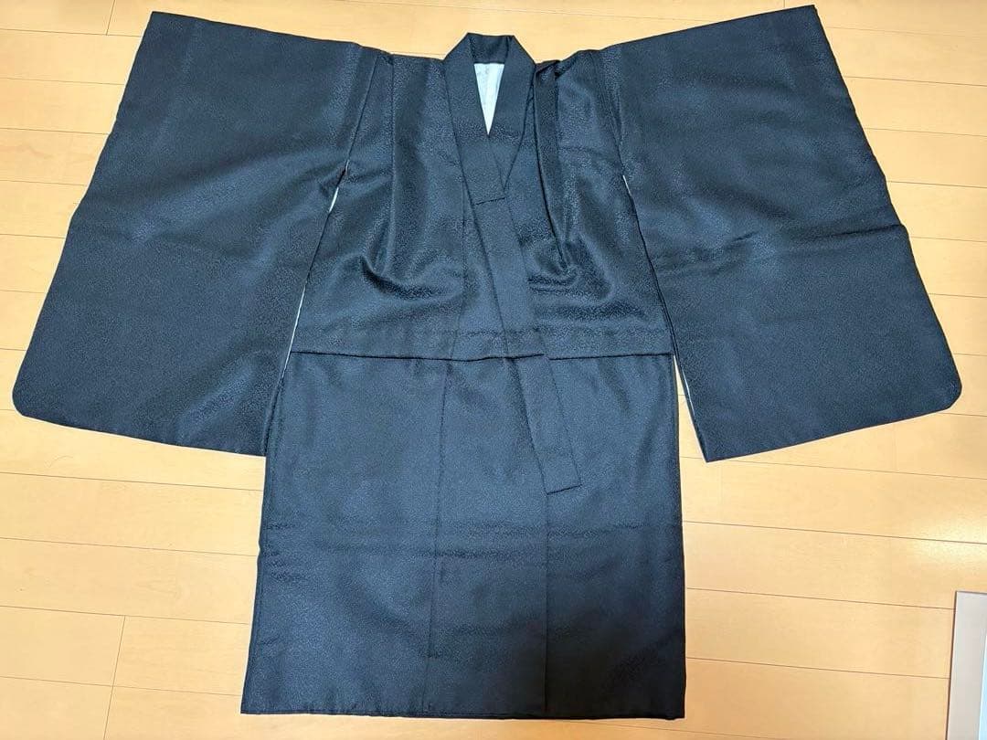 七五三　五歳男子フルセット 龍と波の模様