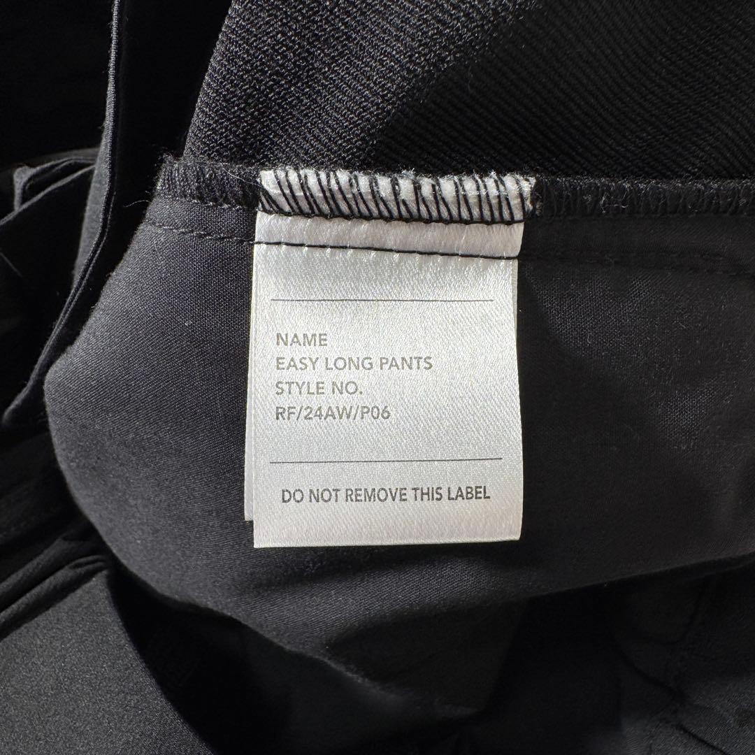 未使用 完売品✨【RUFFLOG】イージーロングパンツ 2024年モデル L