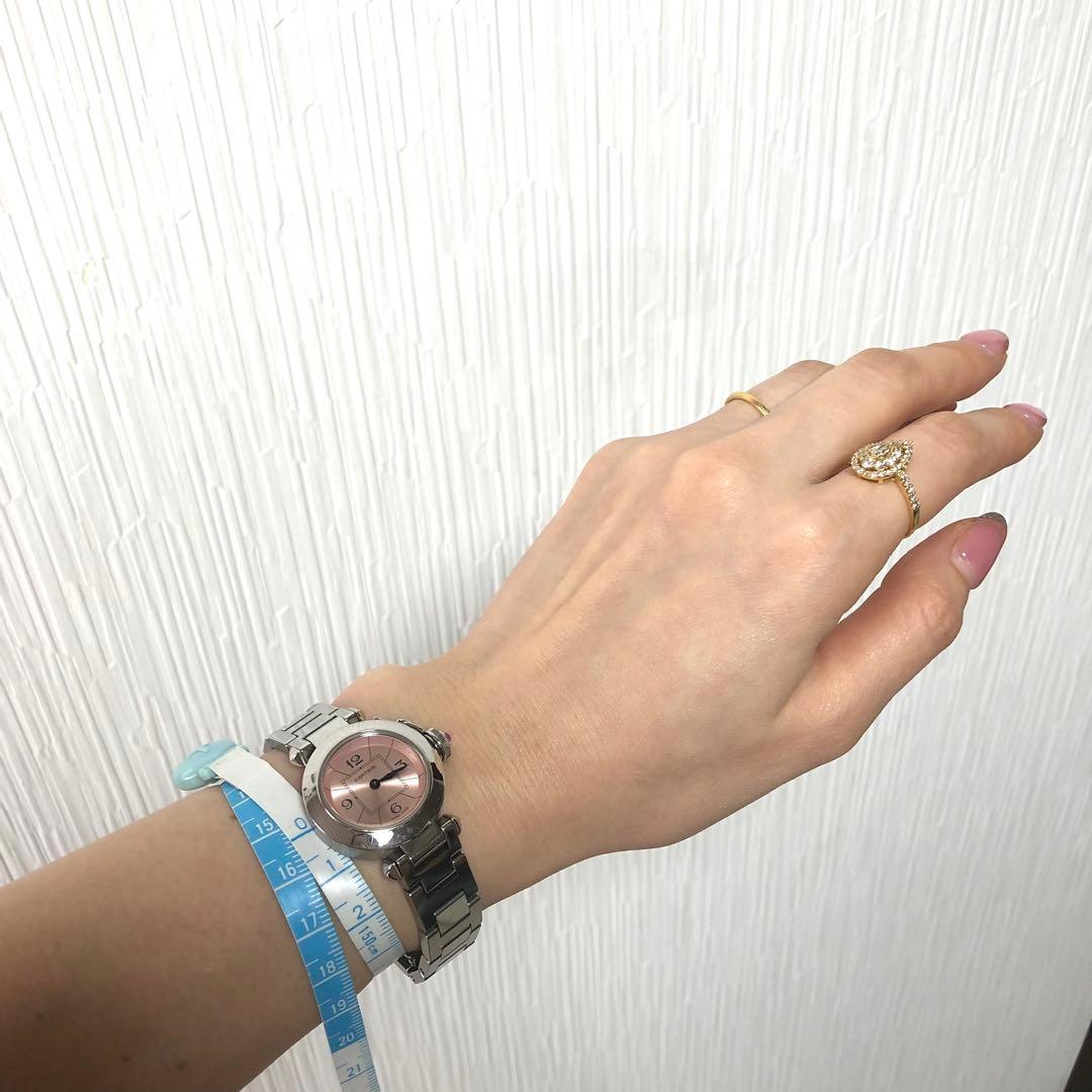 タイムセール！美品♡証明書、新品ベルト付き！カルティエ♡ミスパシャ♡ピンク
