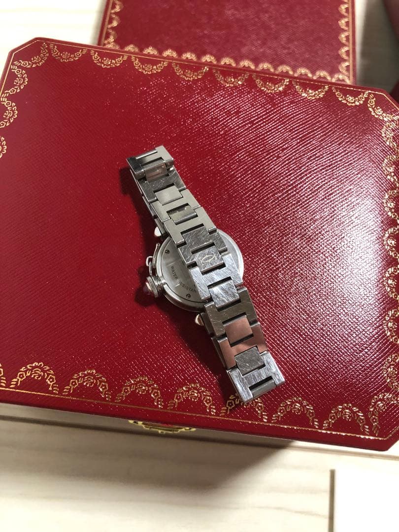 タイムセール！美品♡証明書、新品ベルト付き！カルティエ♡ミスパシャ♡ピンク