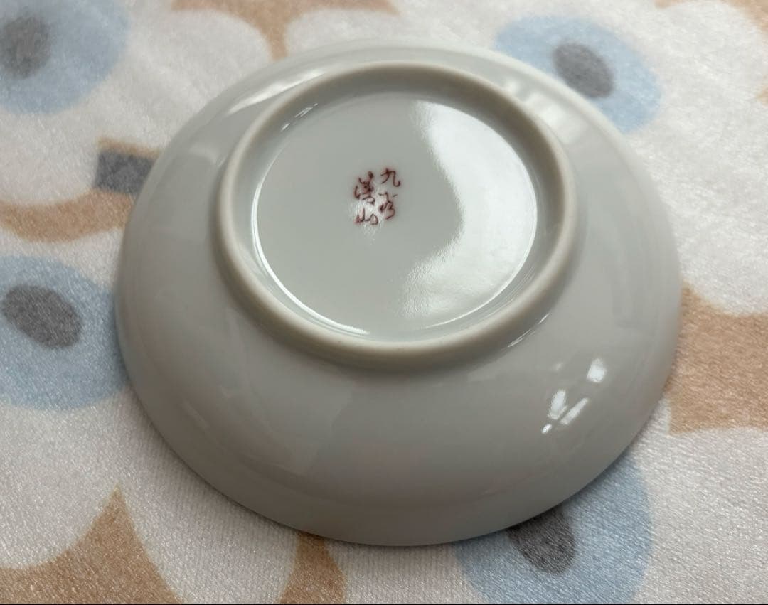 SALE✩.*˚ 九谷焼 清山 わらべ絵 小皿 6点セット