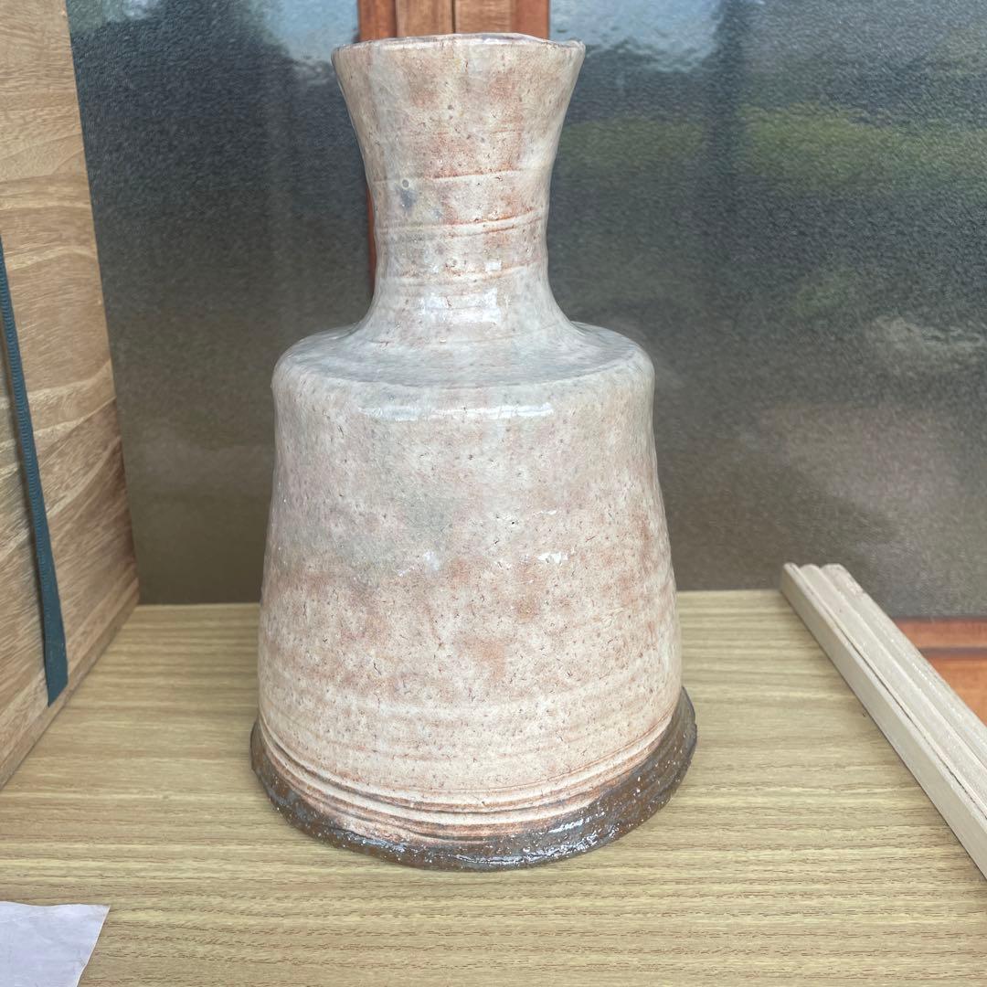 萩焼　天寵窯元　兼田昌尚　花瓶　アンティーク