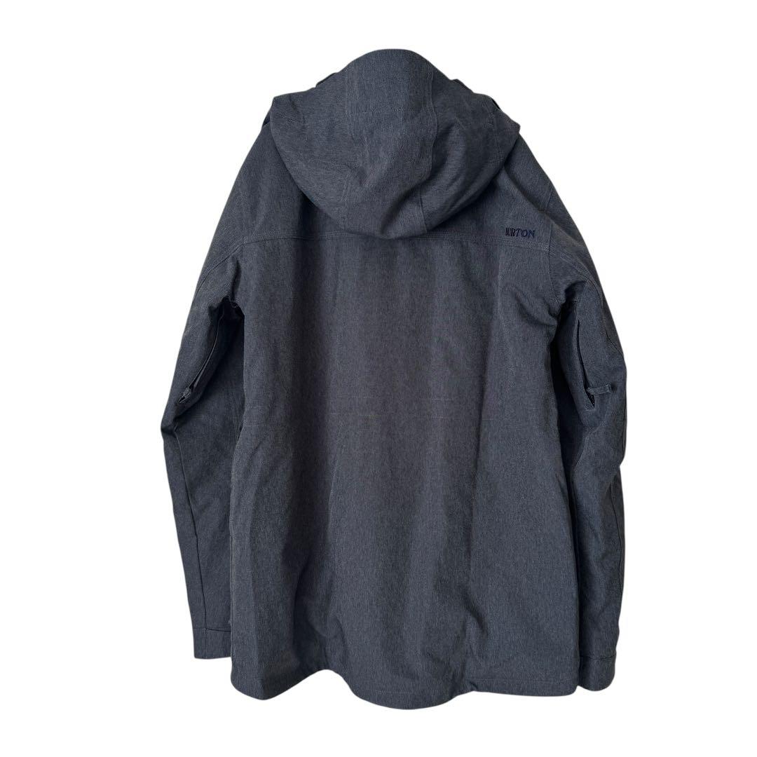 バートン スノボウェア COVERT ジャケット メンズ L グレー
