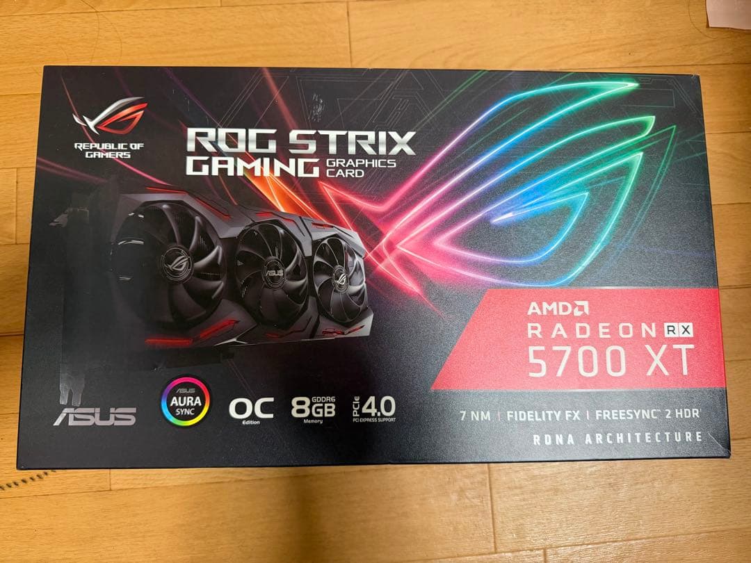 グラフィックボード・グラボ・ビデオカード ASUS ROG STRIX Radeon RX 5700 XT