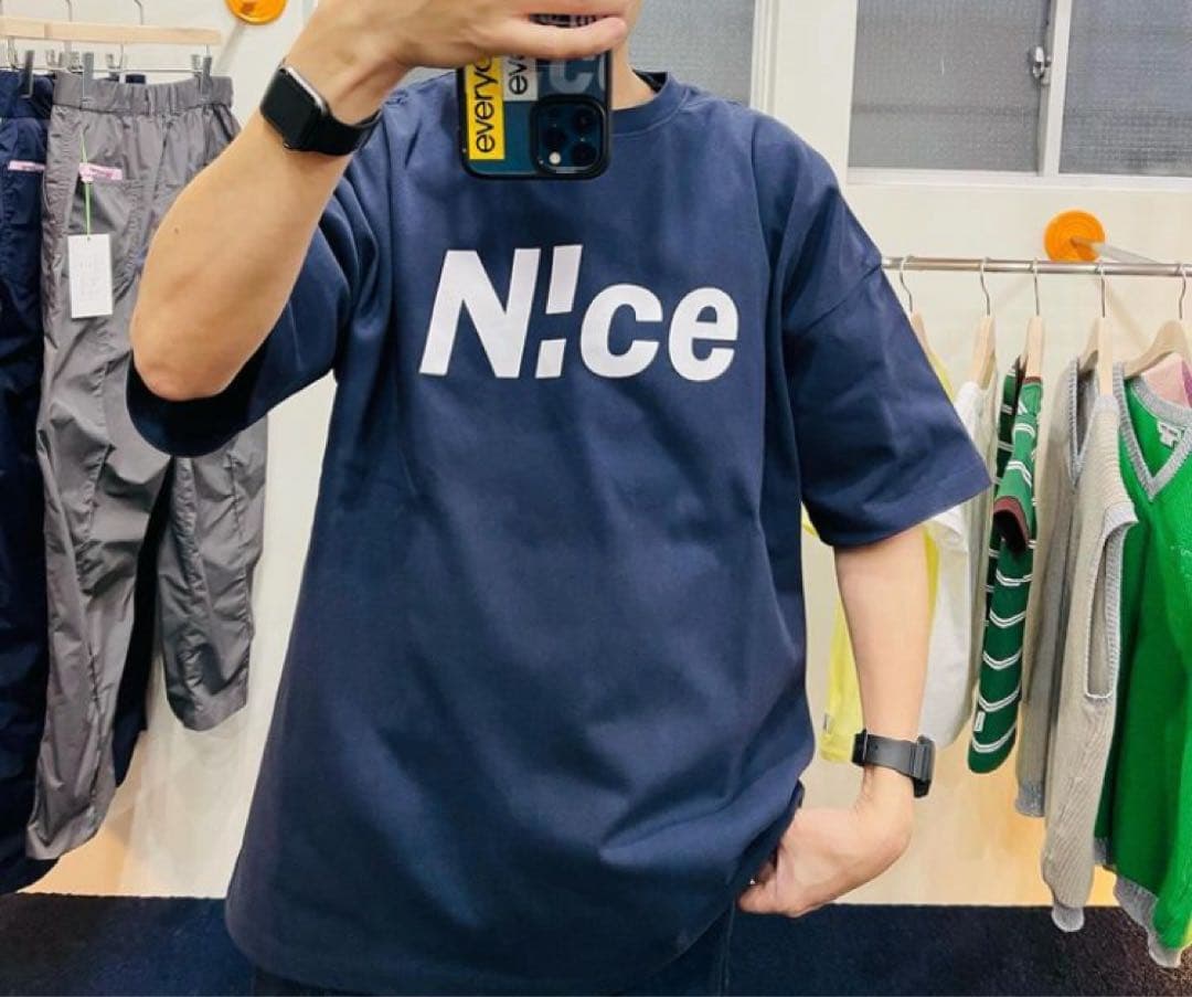 トップス N!ce basic tee