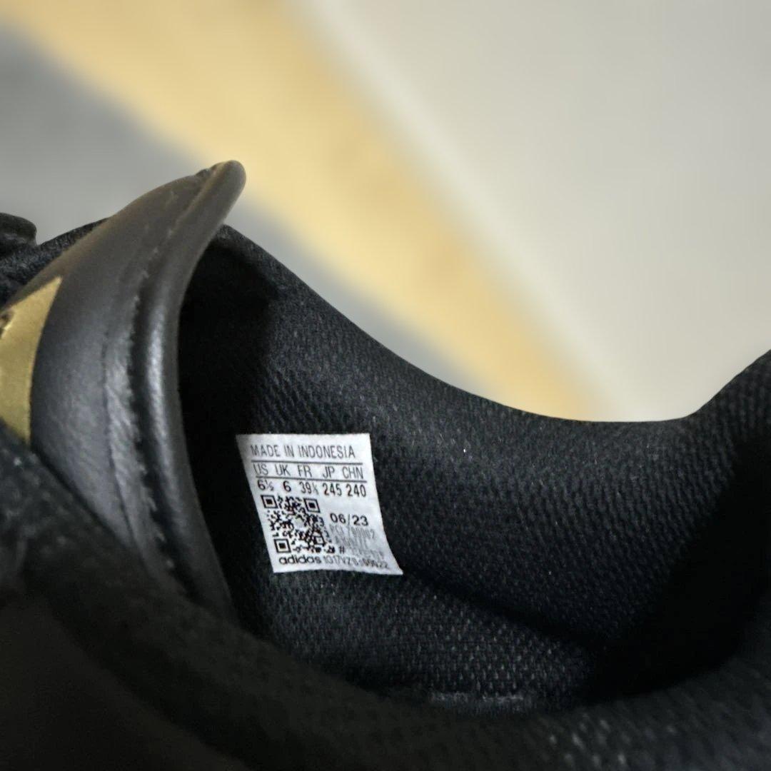 adidas SUPERSTAR ブラック/ホワイト スニーカー