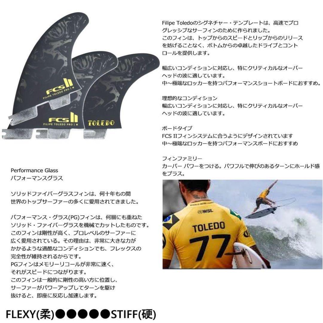 FCS2 FCS 2 エフシーエス フィリペ トレド トライ 3フィン M
