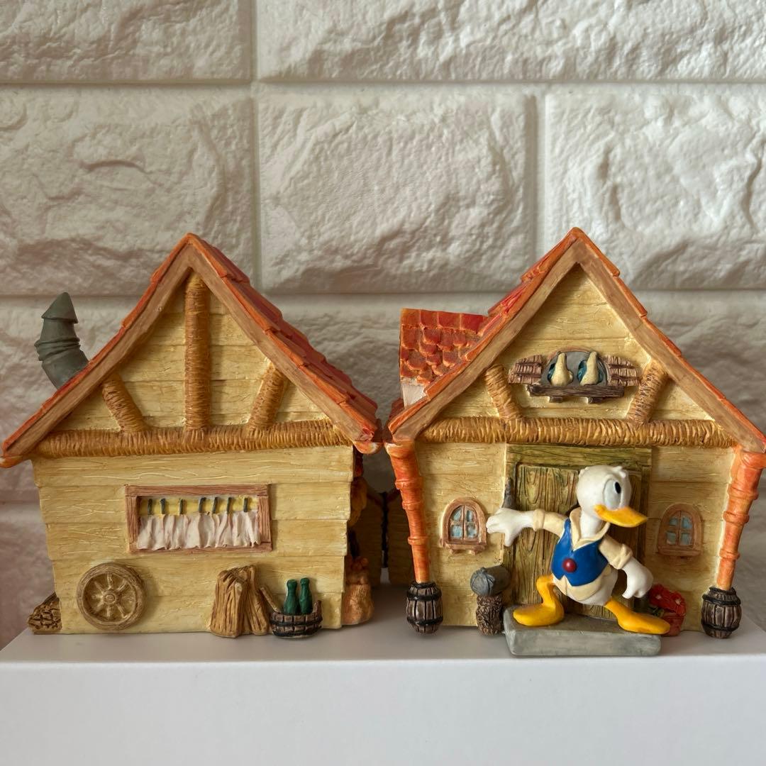 【Disney】ミッキー&ミニー ドナルド ᒍOᒪᒪY COUNTRY 置物