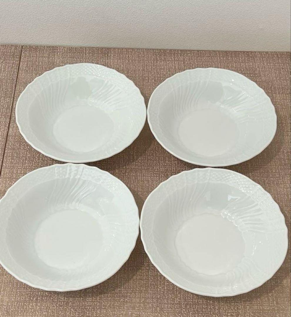 【美品】リチャードジノリ　フルーツソーサー　サラダボウル　4枚セット
