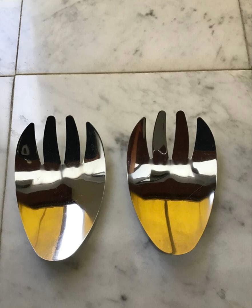 有元葉子さん　サラダハンド　ステンレス　料理研究家ありもと先生　キッチンツール