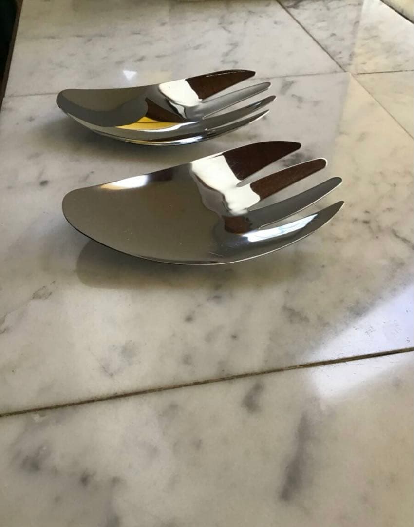 有元葉子さん　サラダハンド　ステンレス　料理研究家ありもと先生　キッチンツール