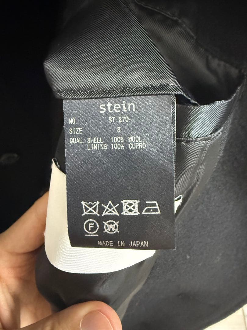 【美品】stein OVERSIZED INVESTIGATED COAT S