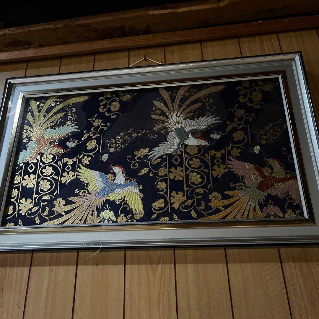 正絹西陣織壁掛け