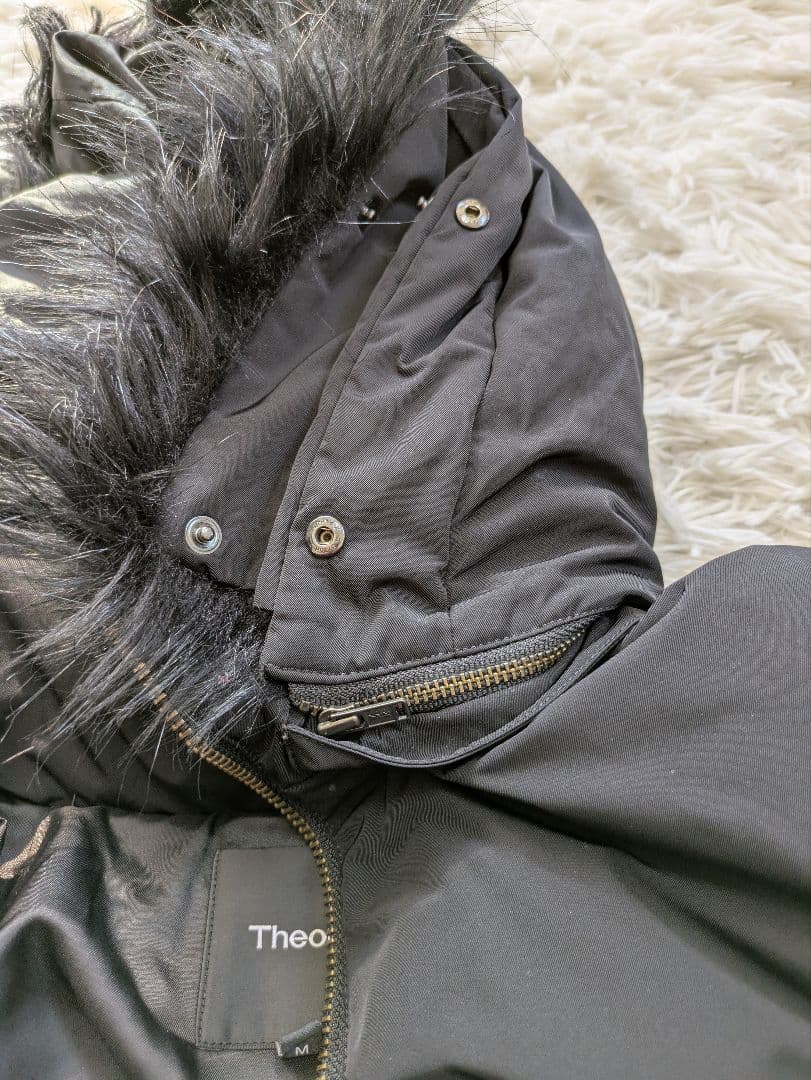 美品✨Theory　現行品　ダウンコート　3way フードファー　サイズМ
