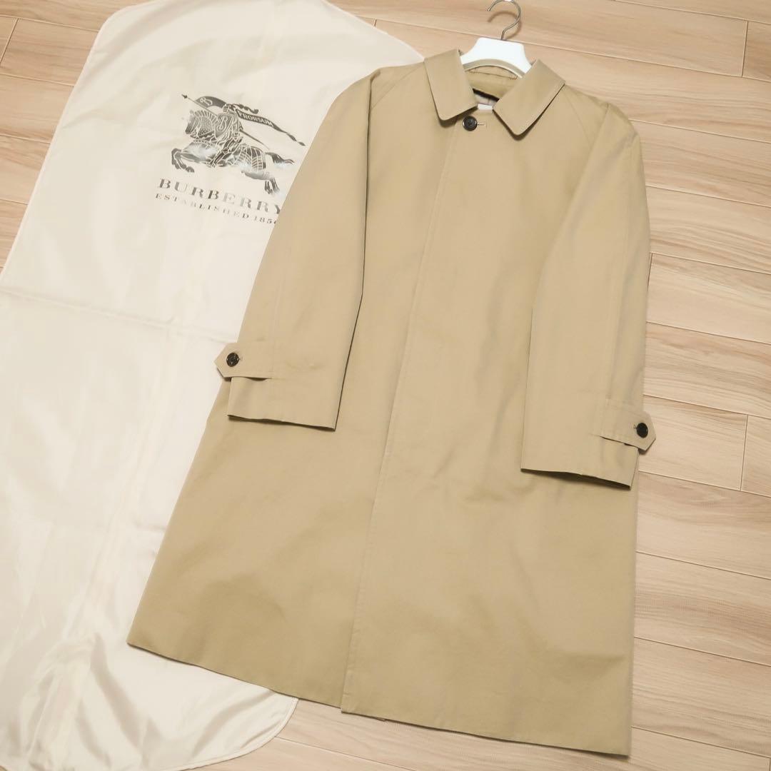 貴重高級 BURBERRY カシミヤライナー ステンカラーコート バーバリー