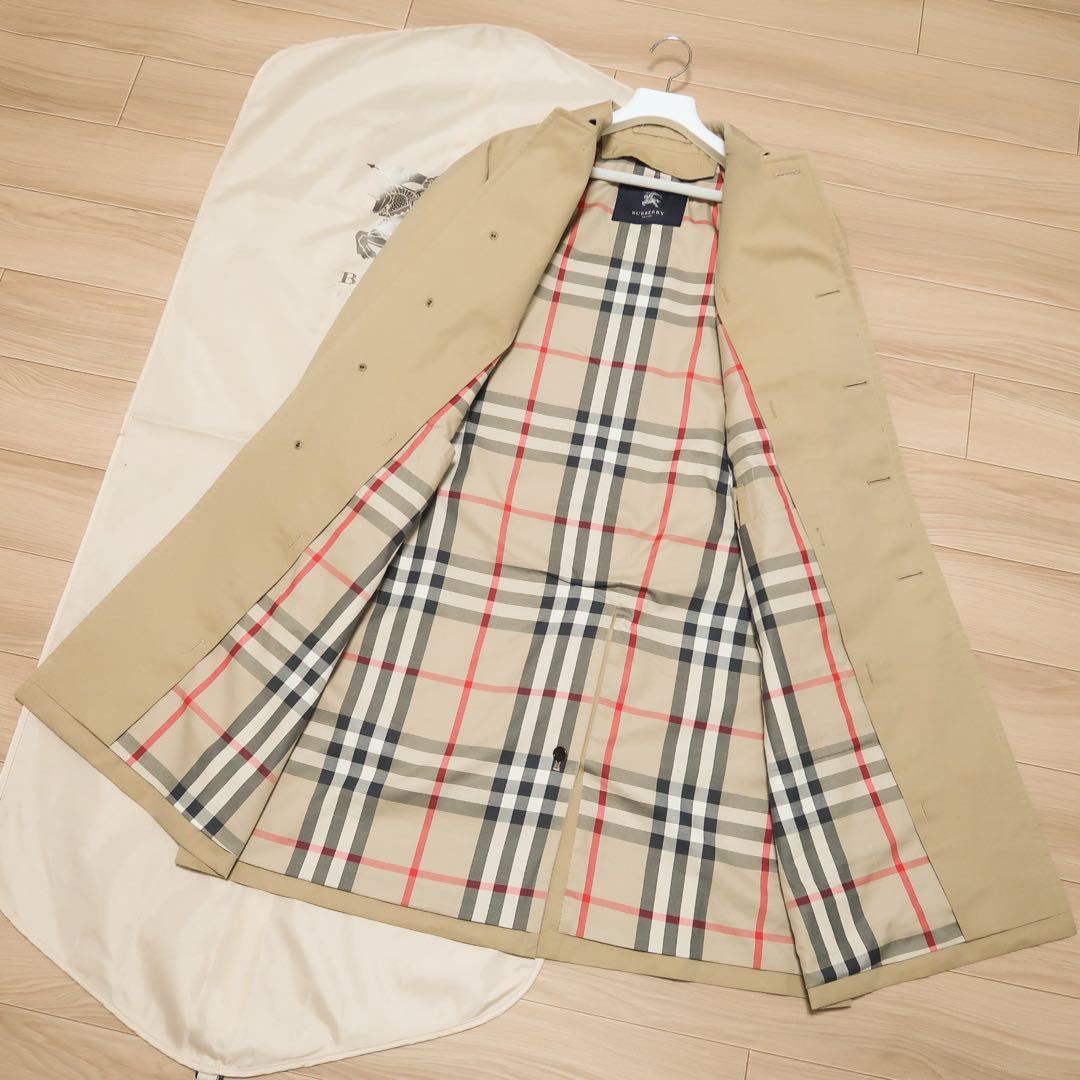 貴重高級 BURBERRY カシミヤライナー ステンカラーコート バーバリー