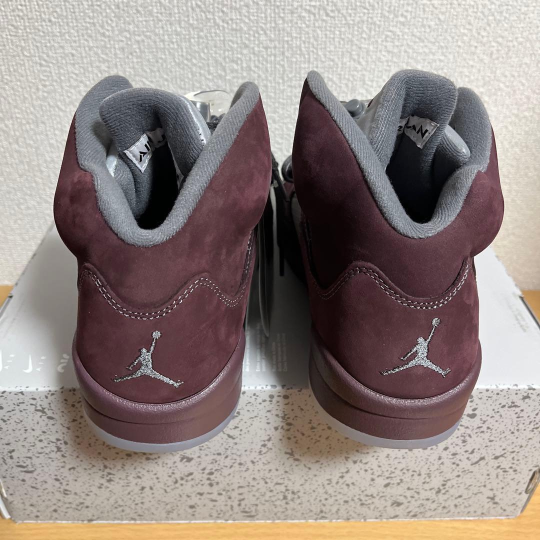 新品 AIR JORDAN 5 RETRO SE BURGUNDY 29cm