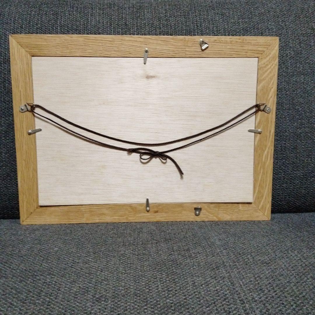 無垢材　ナラ　フォトフレーム(額縁)