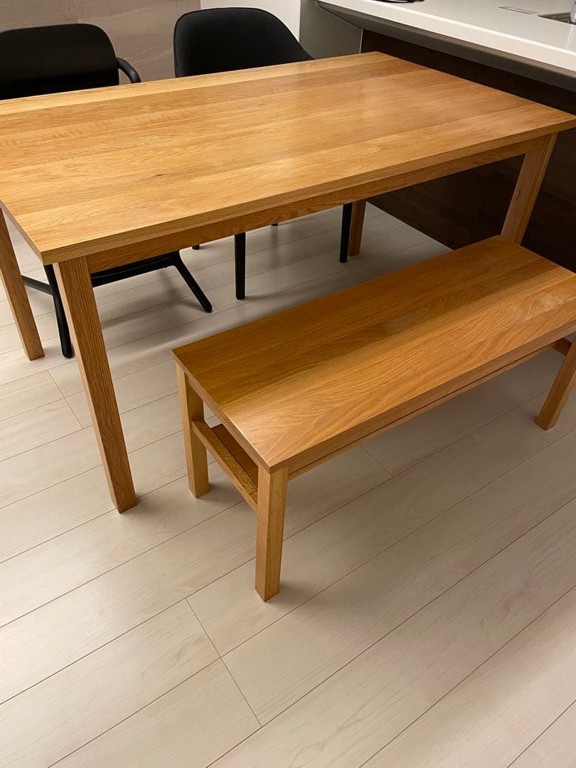 無印良品　ダイニングテーブル